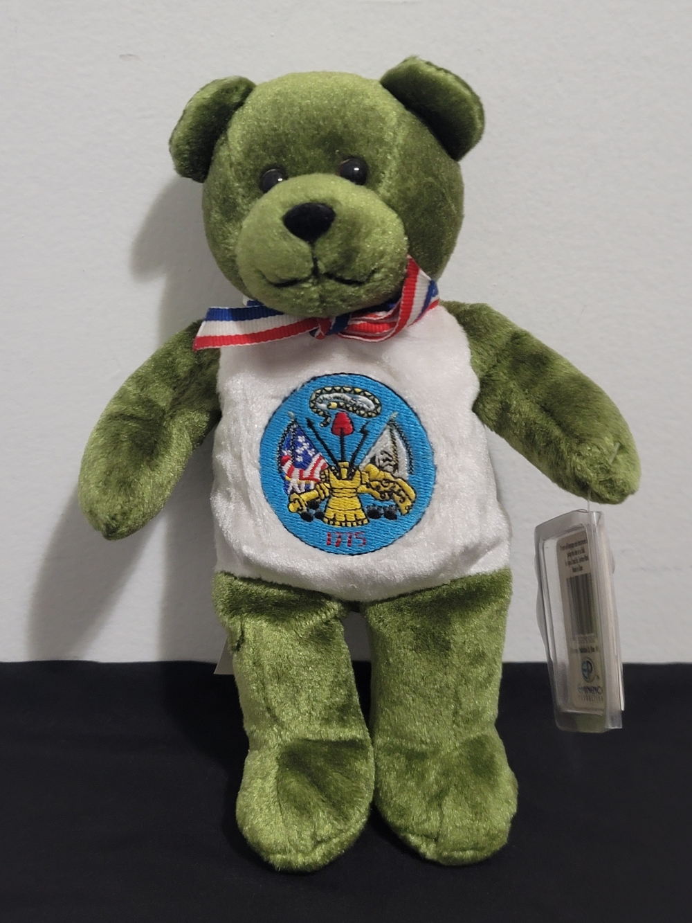 An Army Of One Plush Beanie Religous Teddy Bear